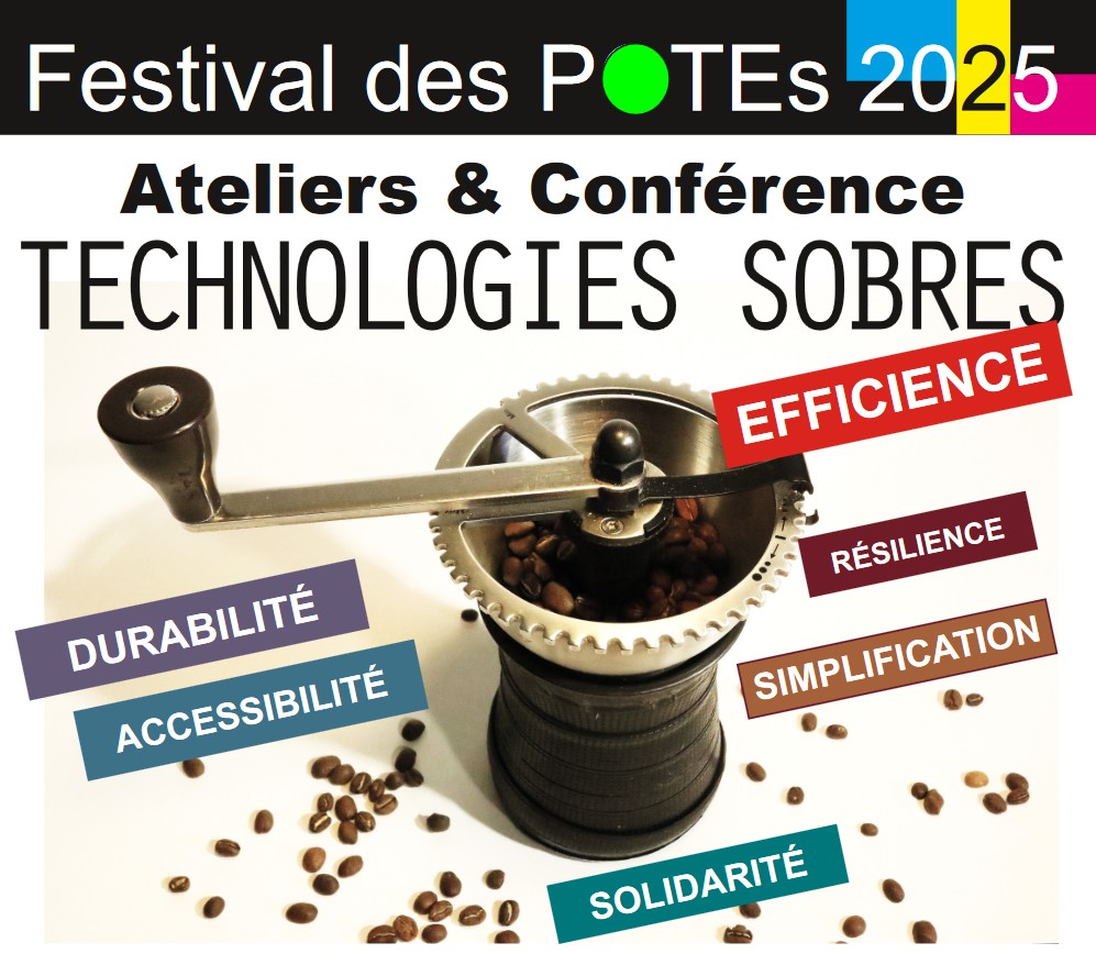 festival potes low tech atelier bibliothèque