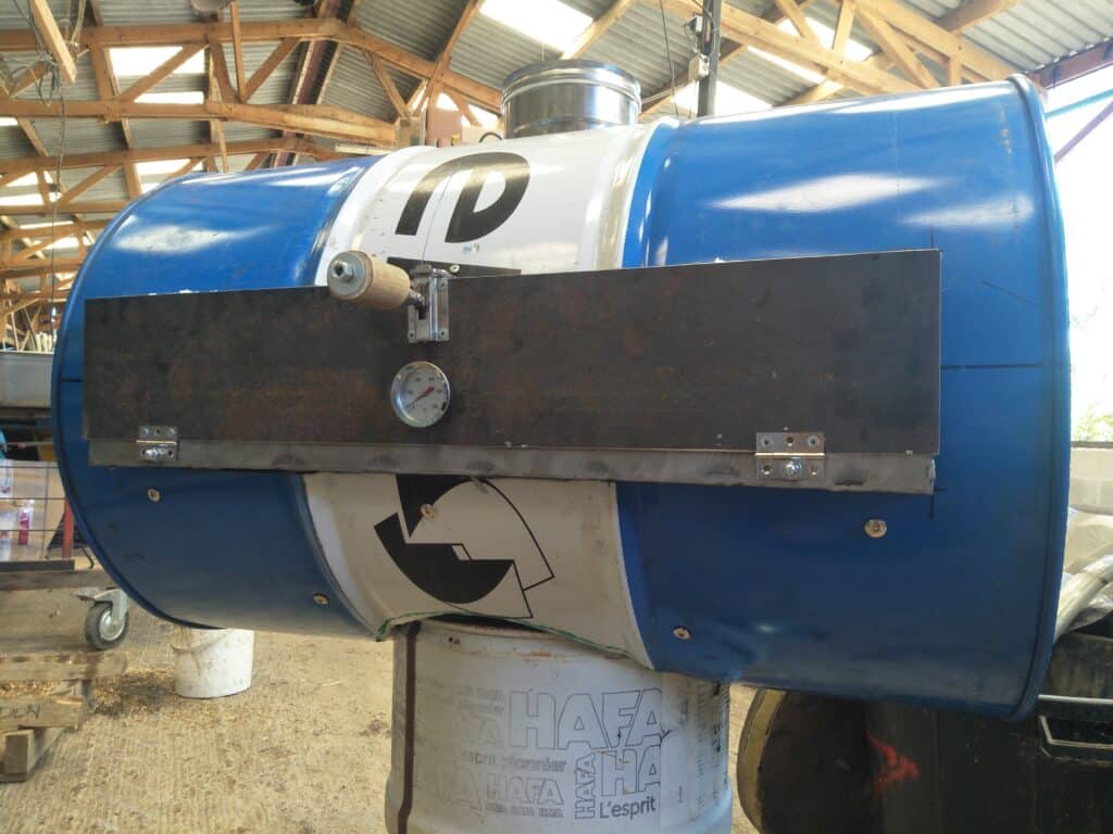 four rocket oxalis V4.1 low tech cuisine pizza combustion gratin gateau