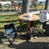 Marc pellet mise en place analyse combustion low tech bruleur mange debout fondue