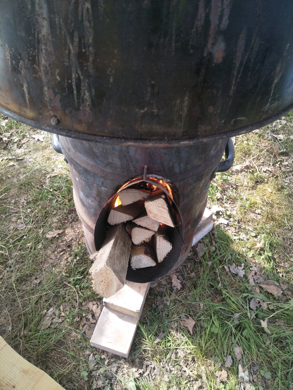 cuiseur oxalis low tech chargement analyse combustion
